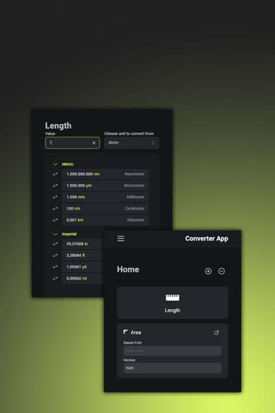 Converter - Progressive Web App