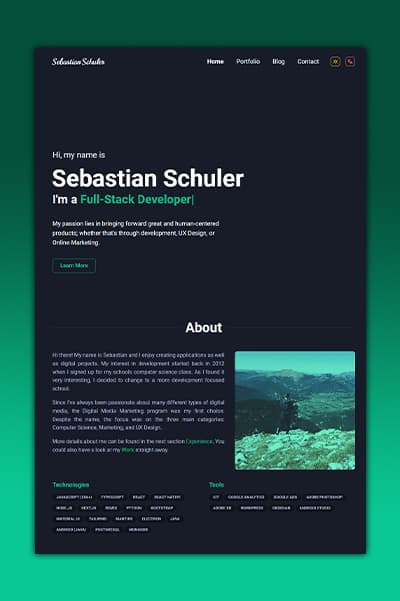 Portfolio & Blog