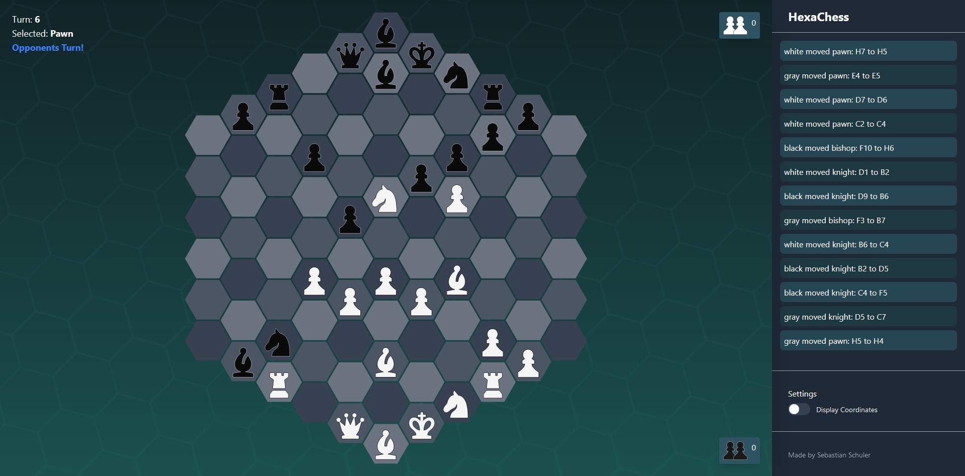 HexaChess Screenshot